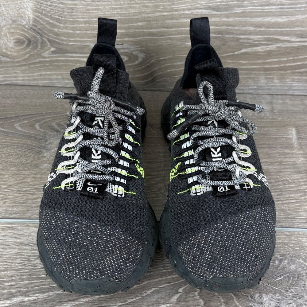 Nike Space Hippie 01 Men’s Sz 7/Women’s 8.5 Anthracite White Black Volt Sneakers - Picture 11 of 11